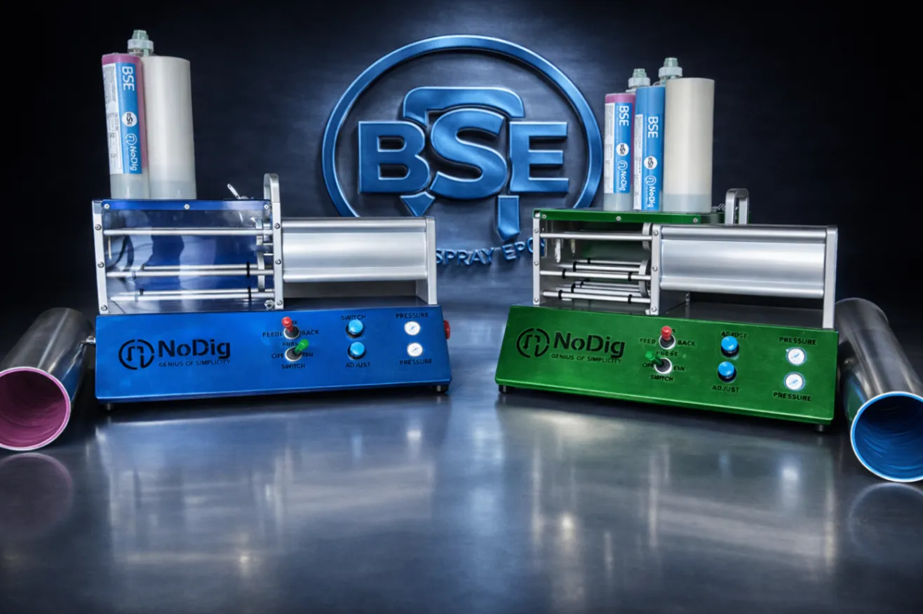 BSE Epoxy – 2K-Epoxidharz für Rohrsanierung